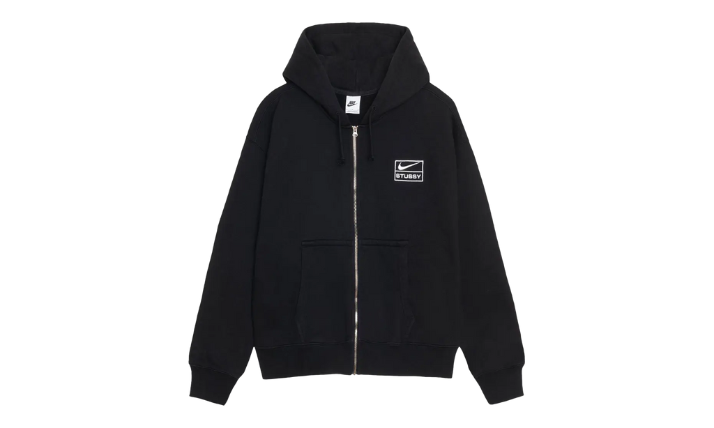 Nike Stone Washed Fleece Zip Hoodie "FW25 - Black" STUS60