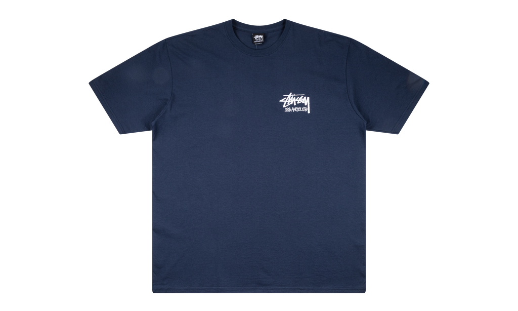 BASIC STÜSSY TEE "Los Angeles Exclusive - Navy" STUS41