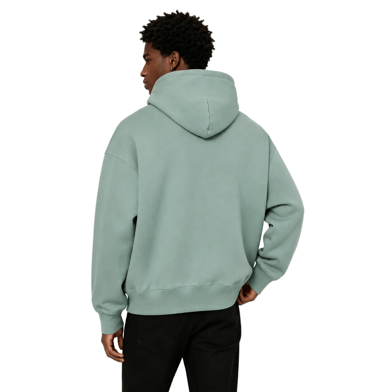Stussy Established Zip Hoodie Grey Green