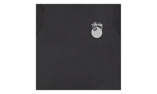 8 Ball Tee Pigment Dyed "Faded Black" STUS494
